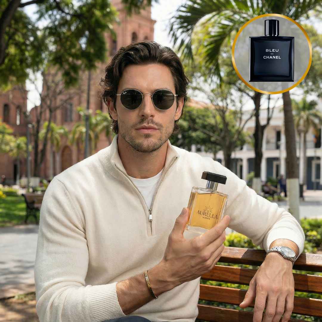 Inspirado en Bleu de Chanel