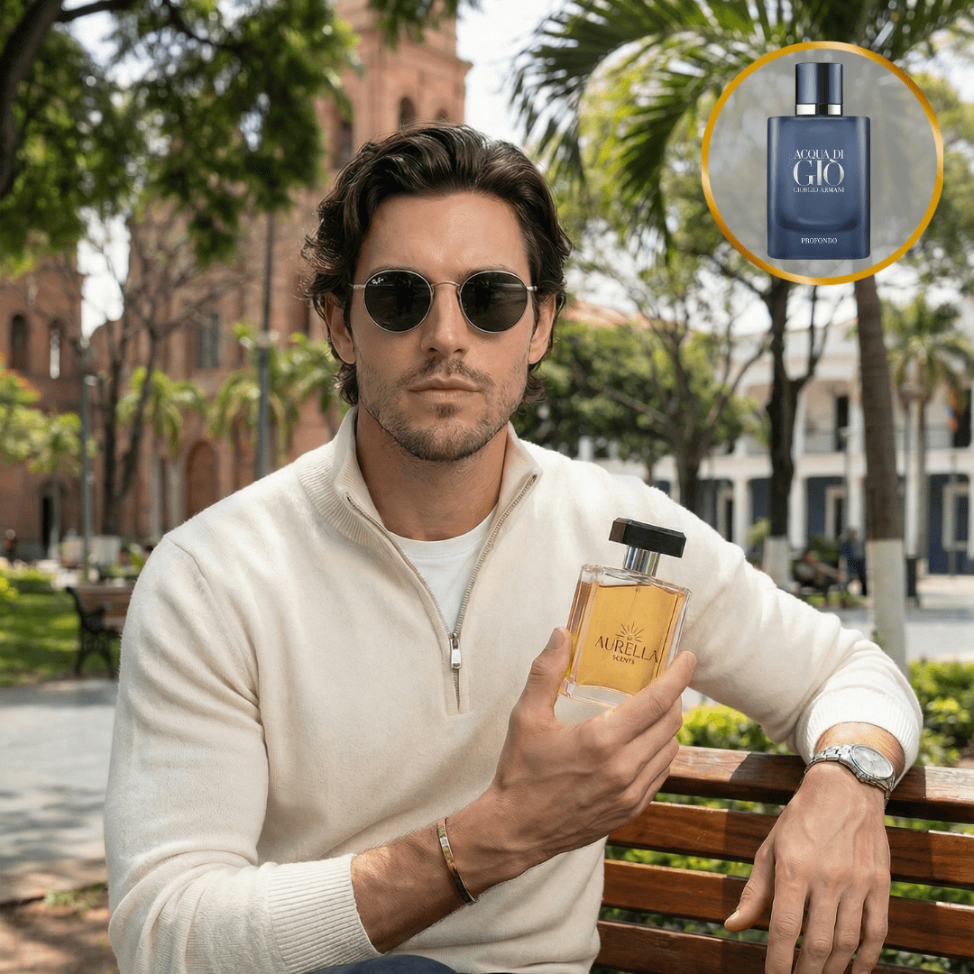 Inspirado en Acqua di Gio Profondo de Giorgio Armani